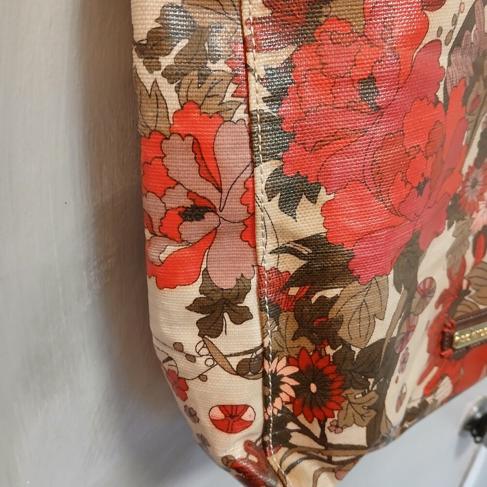 Floral Canvas Tote Bag - Picture 10 of 13